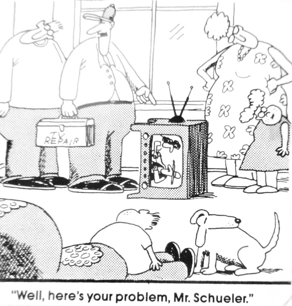 Cartoon Well Heres Your Problem Mr