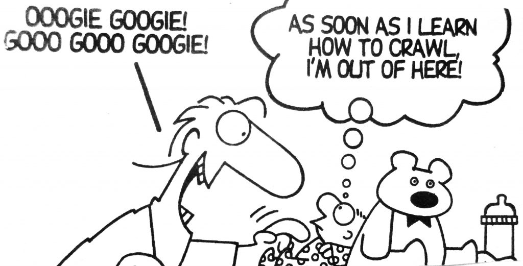Cartoon What Babies Are Thinking