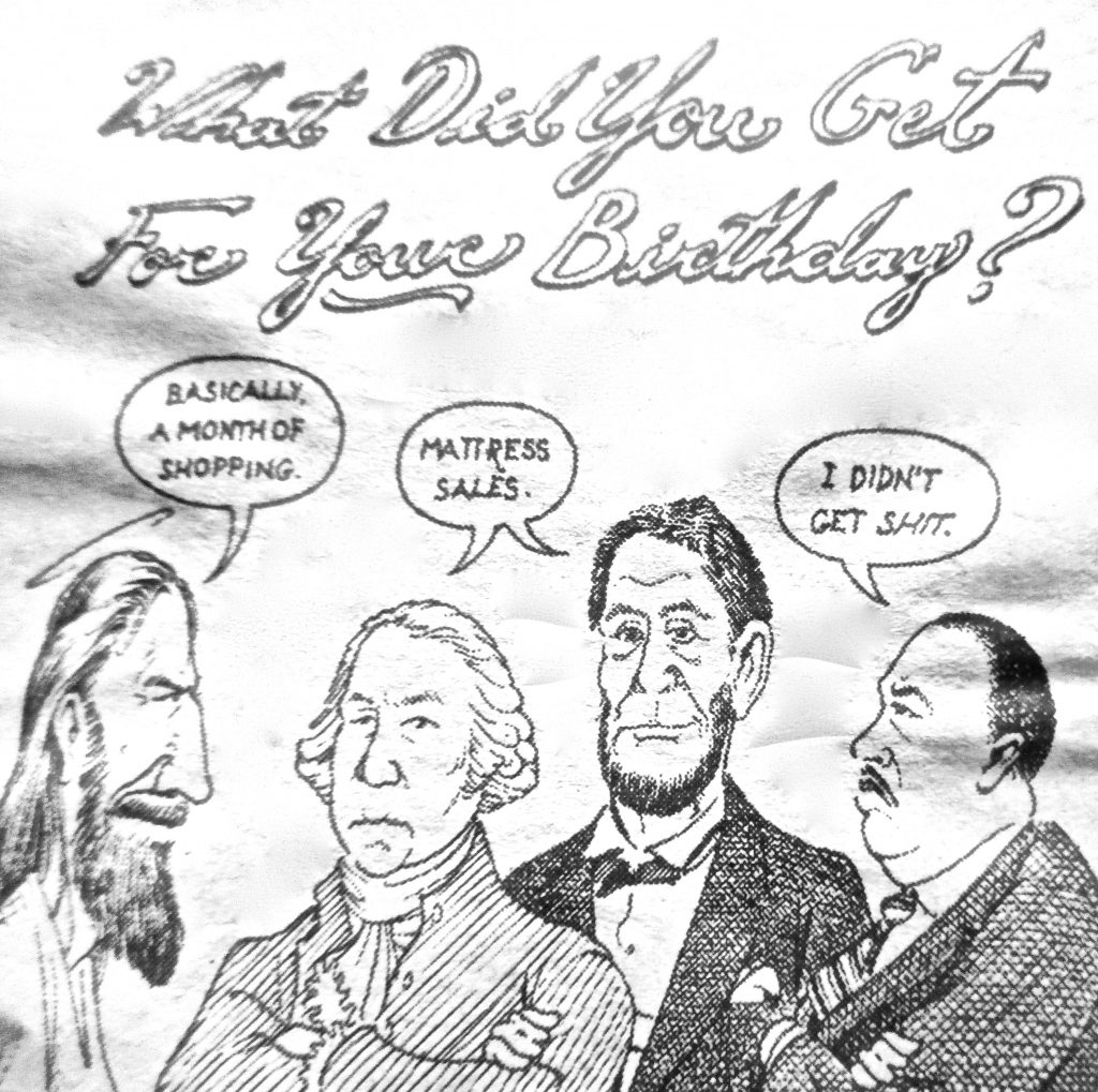 Cartoon What Did You Get For Your Birthday