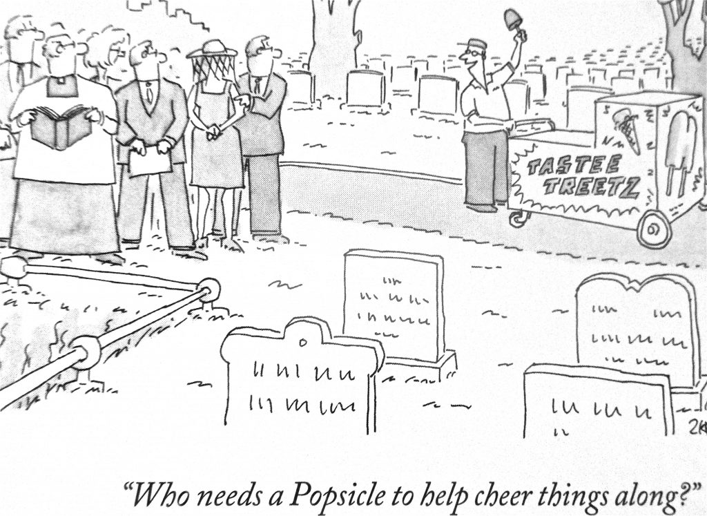 Cartoon Who Needs A Popside to Help Cheer Things Along