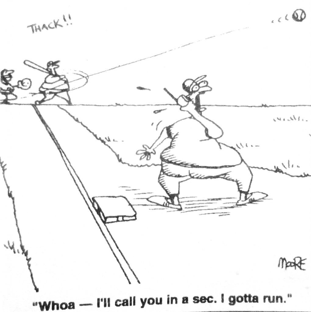 Cartoon Whoa Ill Call You In A Sec I Gotta Run