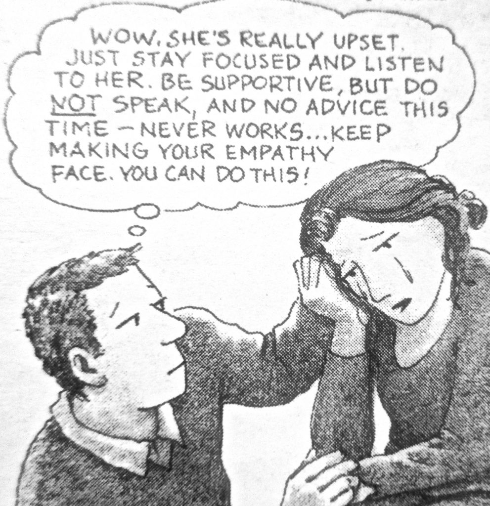 Cartoon Wow Shes Really Upset Just Stay Focused And Listen To Her 