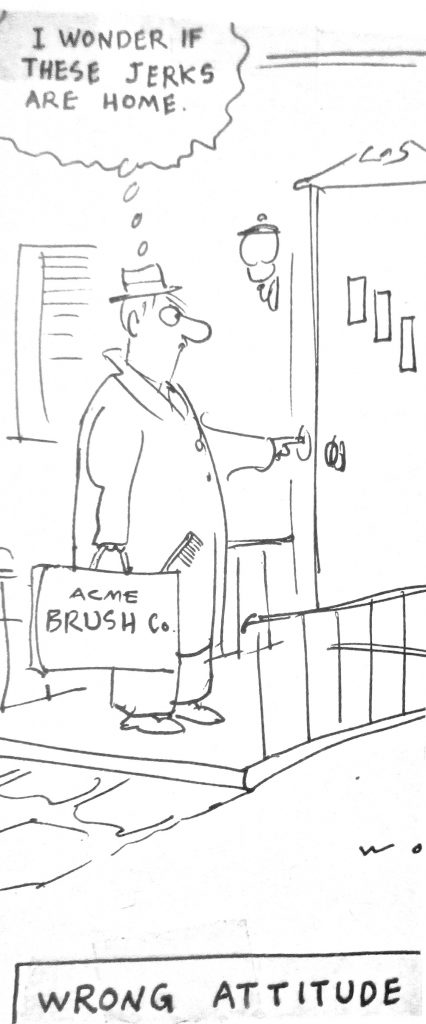 Cartoon Wrong Attitude