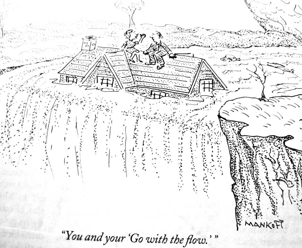 Cartoon You And Your Go With The Flow