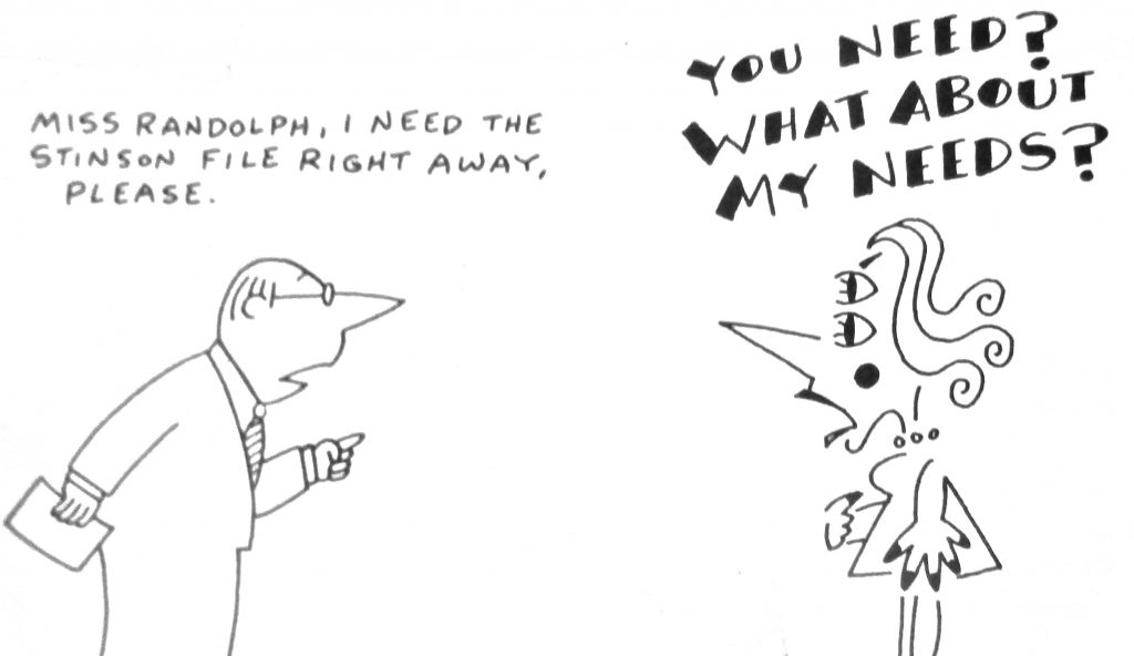 Cartoon You Need What About My Need