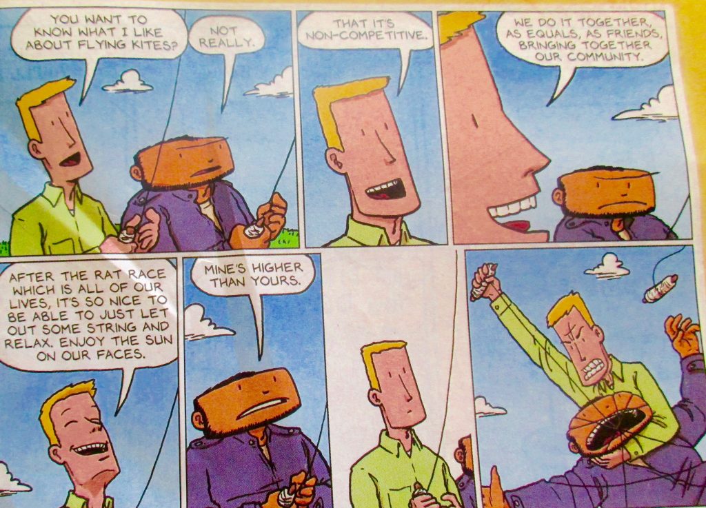 Cartoon You Wants To Know What I Like About Flying Kites