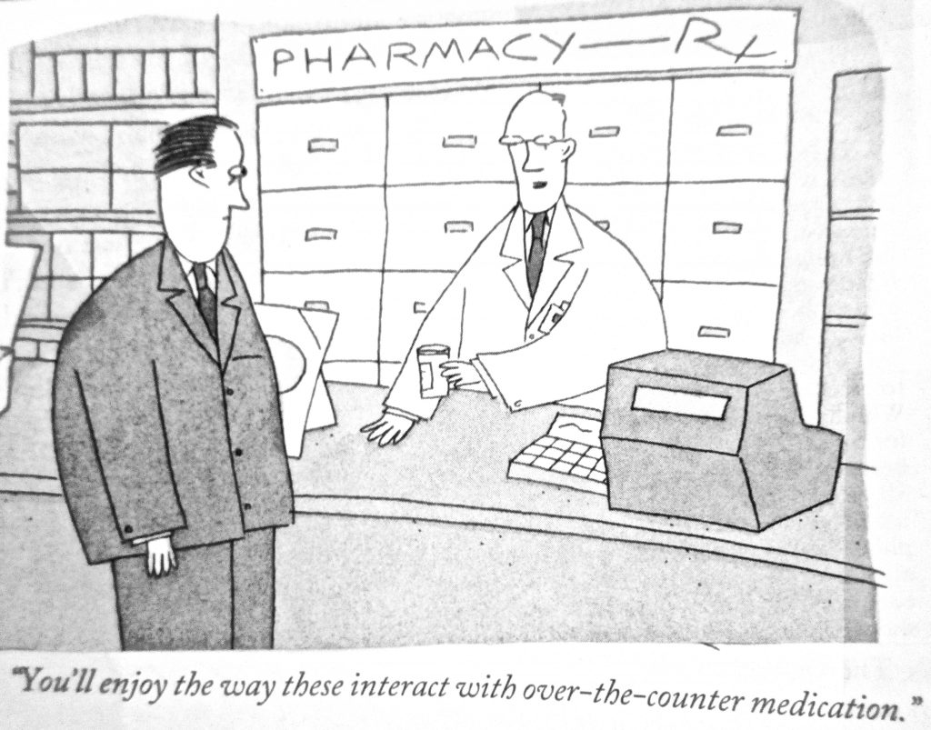 Cartoon Youll Enjoy The Way These Interact With Over The Counter Medication