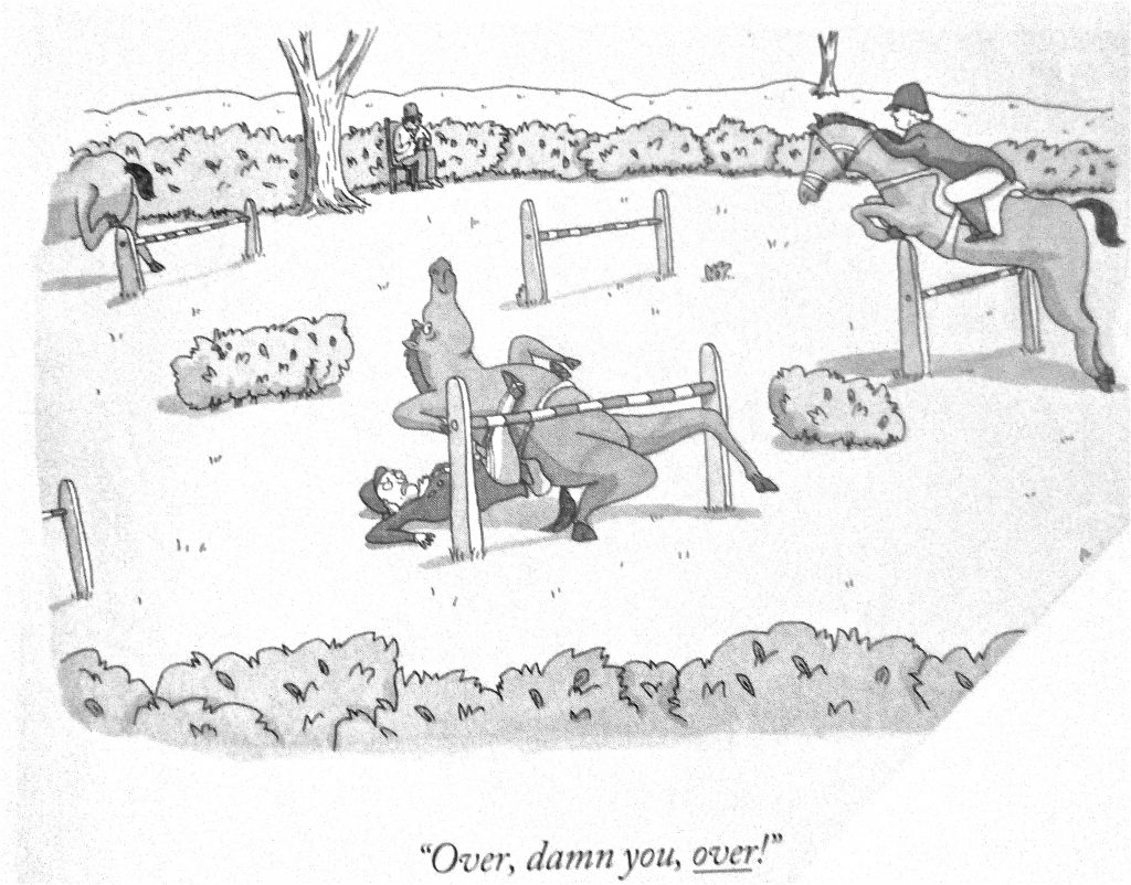 Cartoon over damn you over