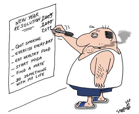 New Years Cartoon