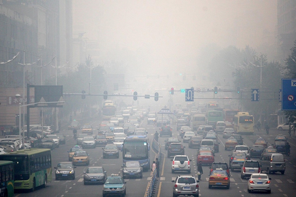 Choking smog in China | Antarctica Journal