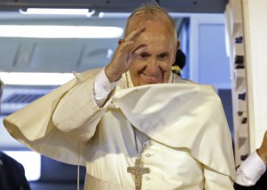 Pope Francis tells youths to shake things up