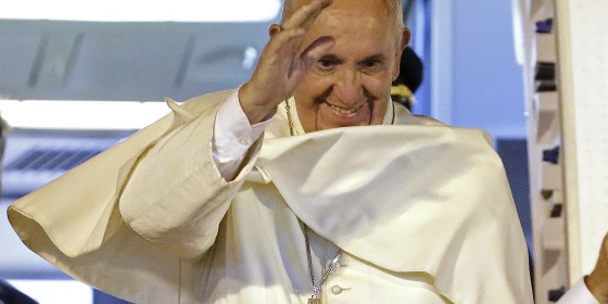 Pope Francis tells youths to shake things up