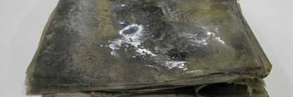 100 year old box of negatives