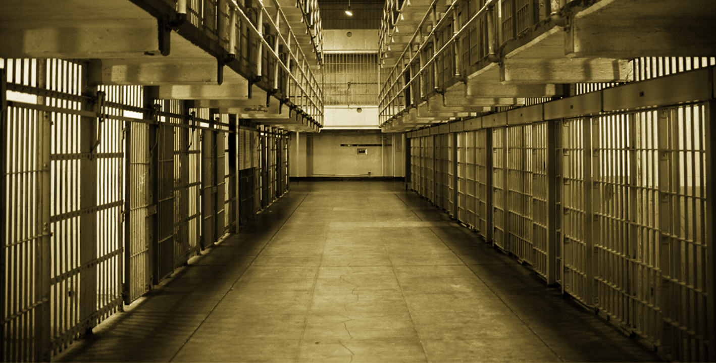 prison hallway