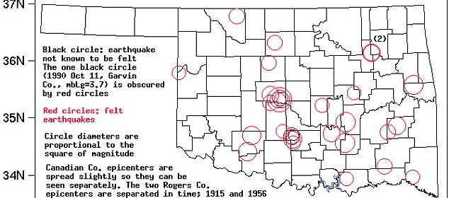 Oklahoma - The New Earthquake Epicenter