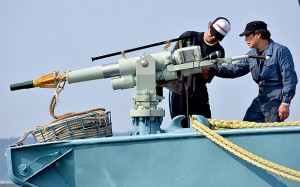 Antarctic whale hunt