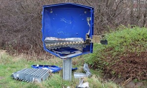 Blown up condom machine kills man