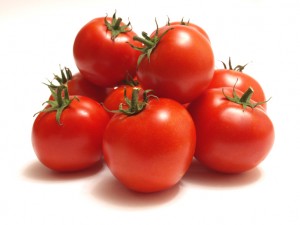 Pile of tomatoes