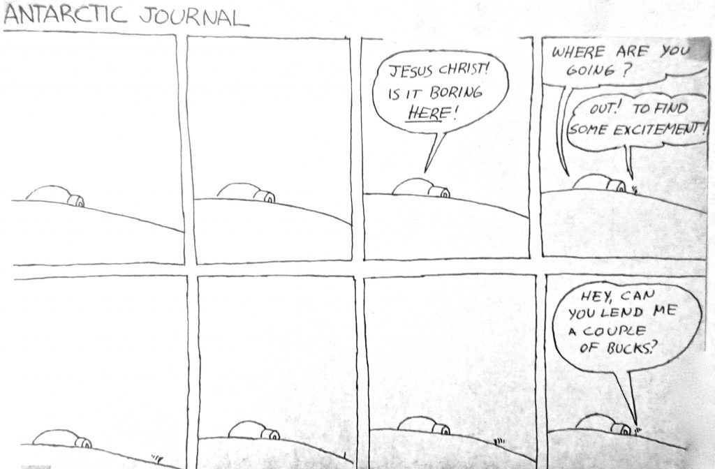 Cartoon Antarcite Journal