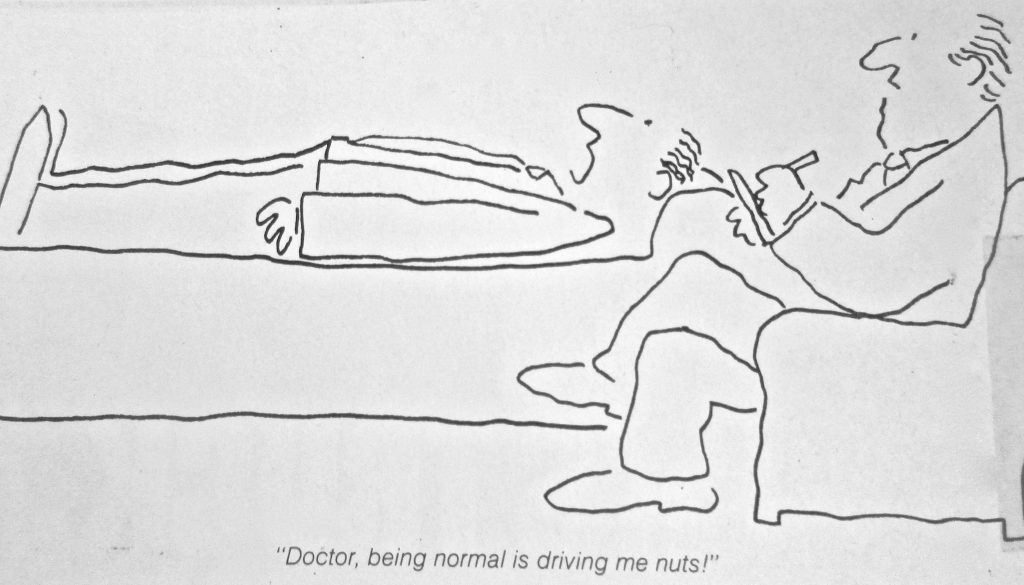 Cartoon Doctor Being Normal Is Driving Me Nuts
