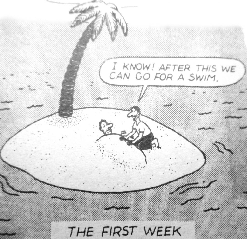 Cartoon I Know After This We Can Go For A Swim The First Week