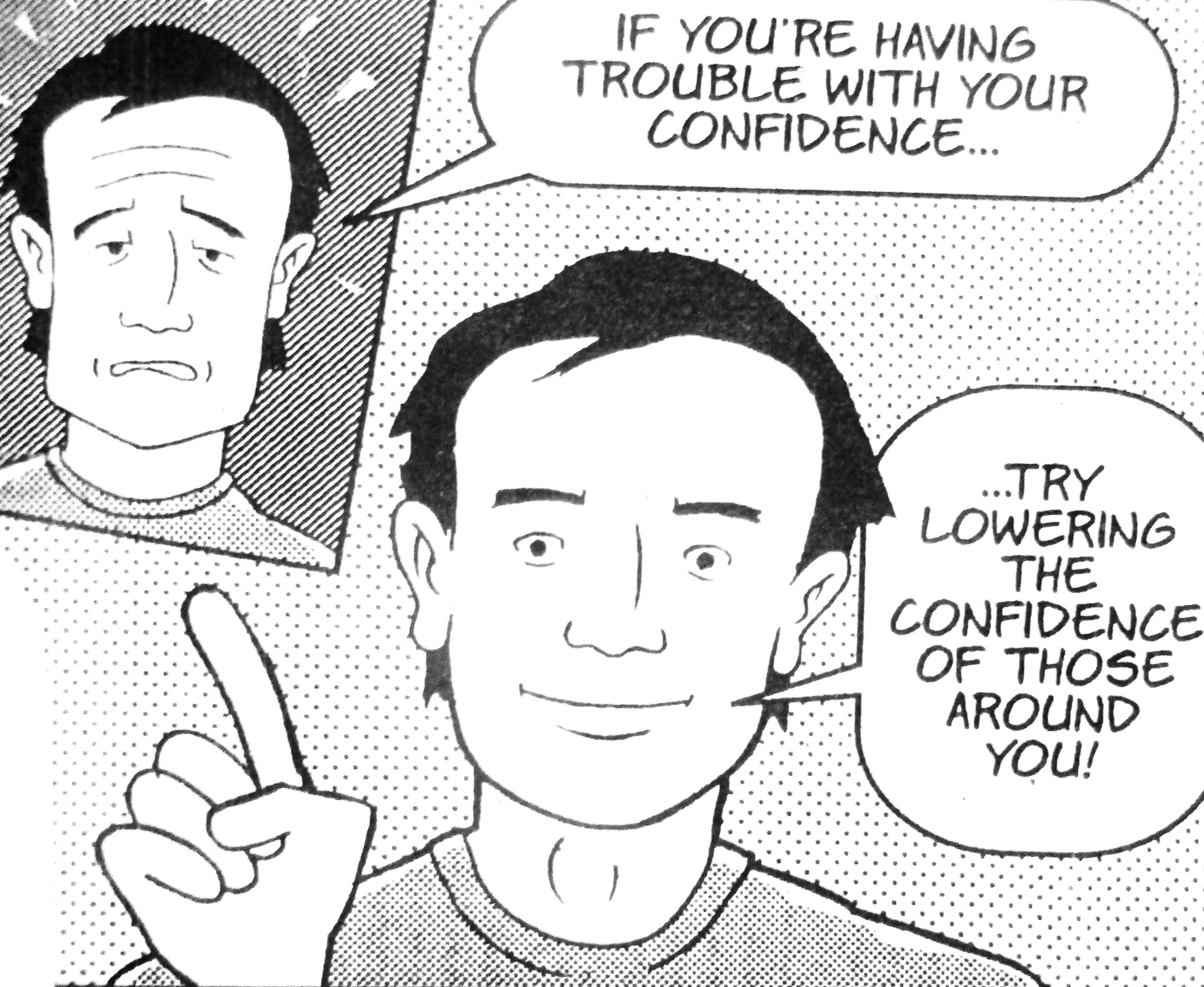 Cartoon Advice on Confidence Antarctica Journal