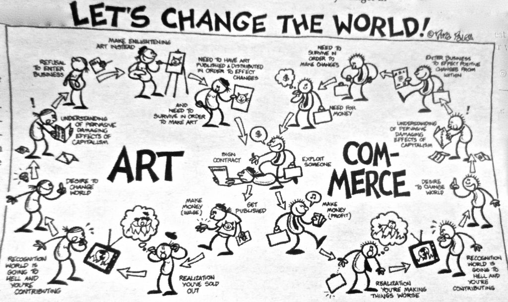 Cartoon Lets Change The World