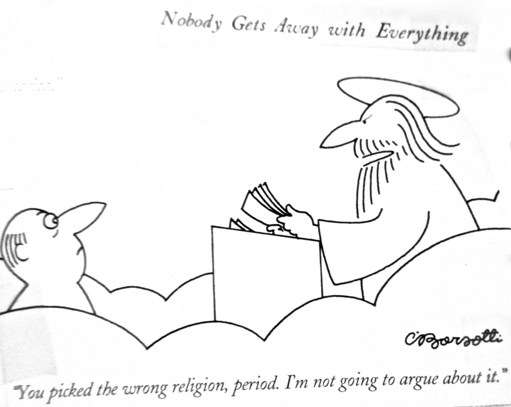 Cartoon Nobody Gets Away With Everything