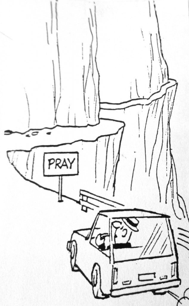 Cartoon Pray