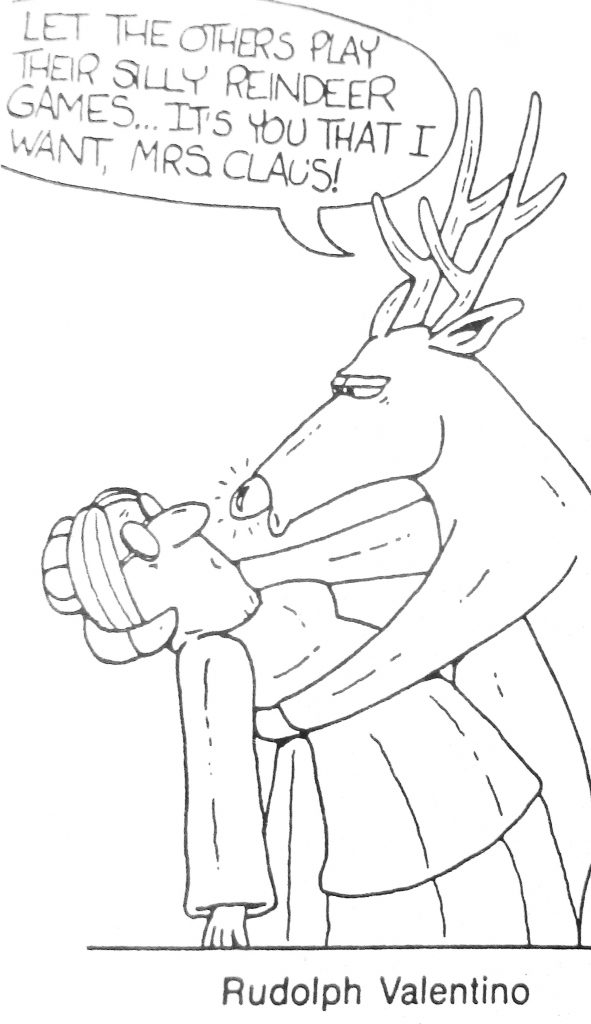 Cartoon Rudolph Valentino