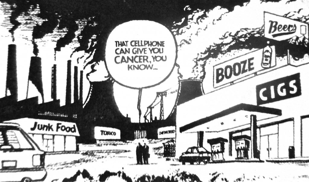 Cartoon That Cell Phone Can Give You Cancer You Know