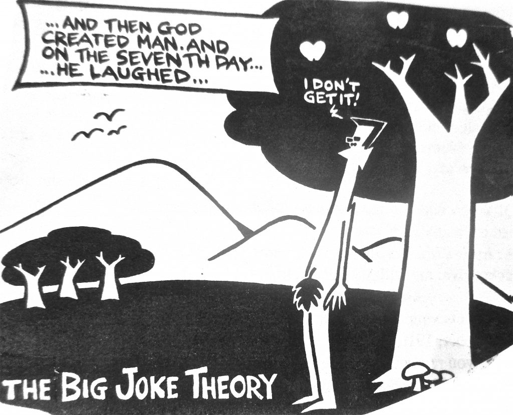 Cartoon The Big Joke Theory