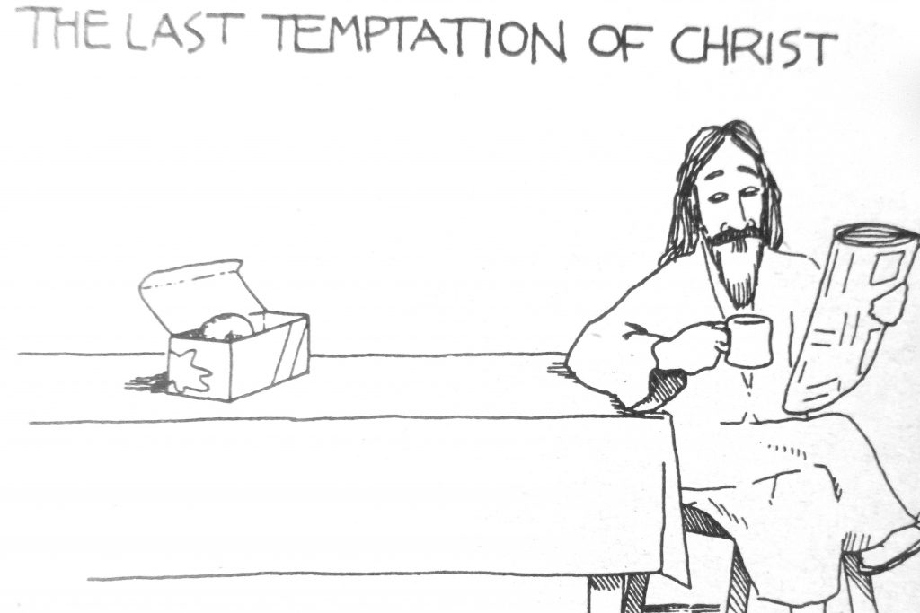 Cartoon The Last Temptation Of Christ
