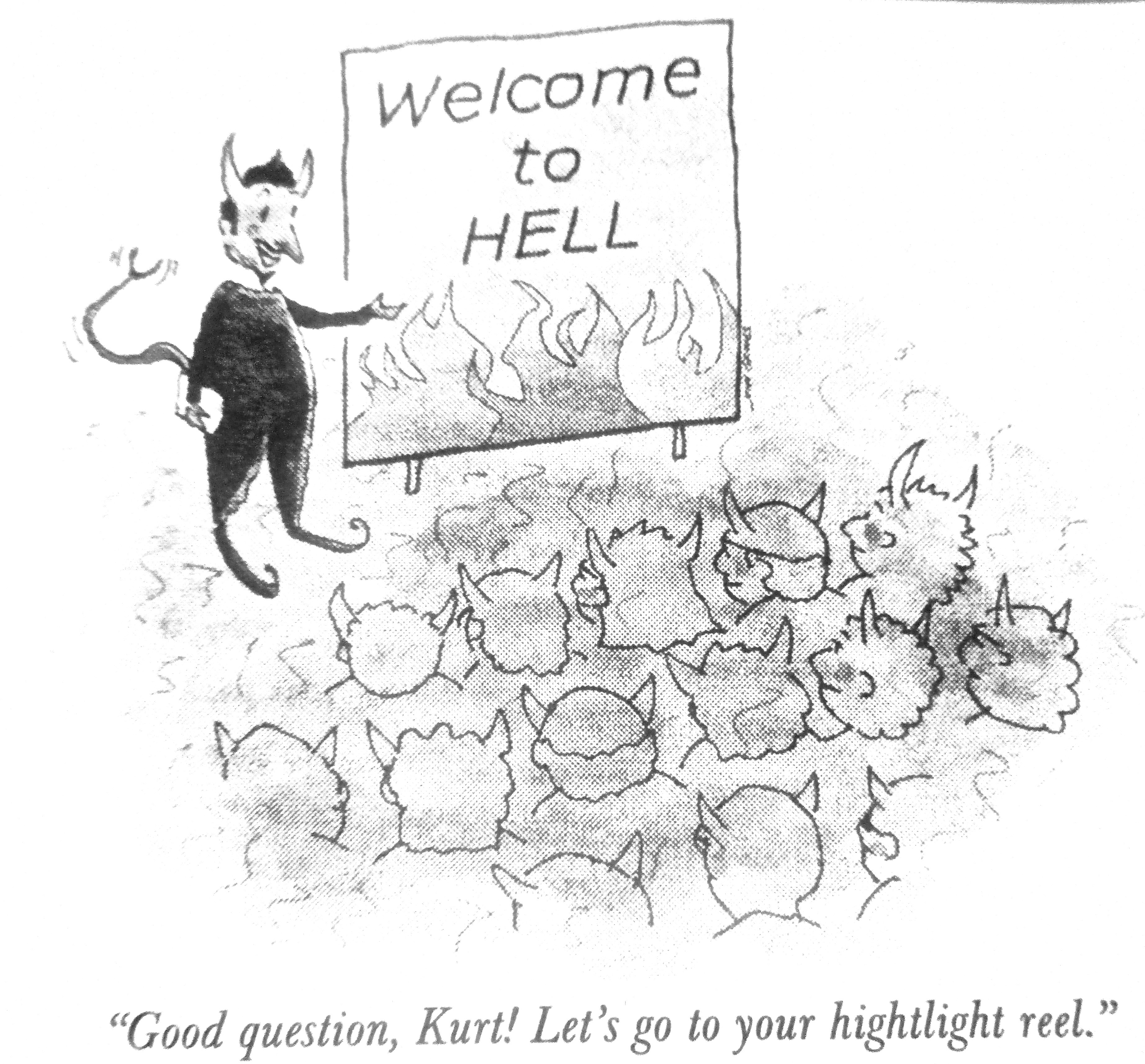Cartoon - Welcome To Hell - Antarctica Journal