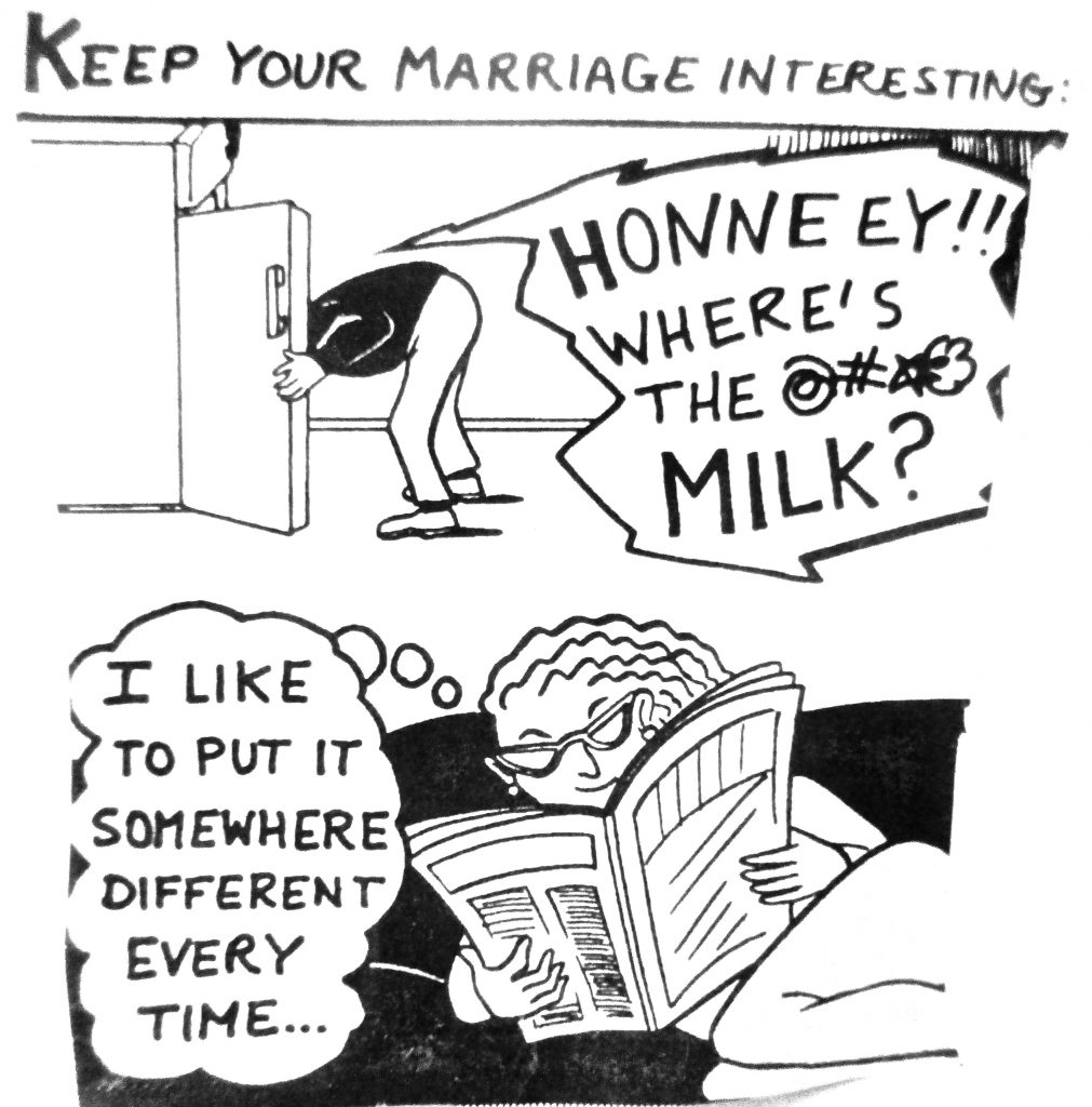 Cartoon Your Marriage Interesting Honney Where The Milk