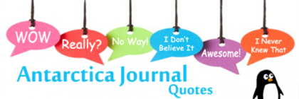 Antarctica Journal Quotes