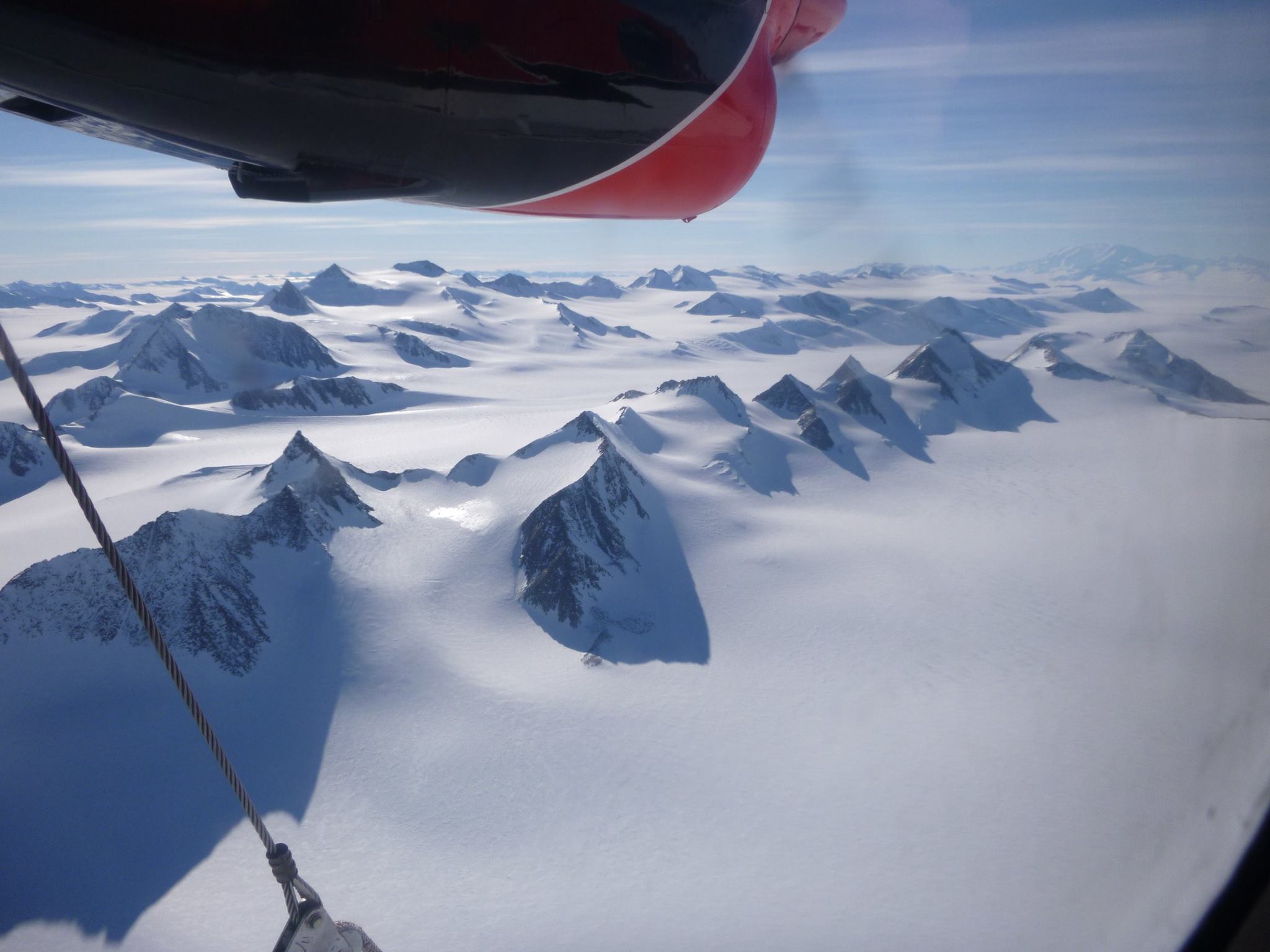 Tom Fabbri - View Flying En Route To Mt Vinson, Antarctica