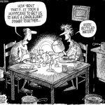 Cartoon – Candlelight Dinner