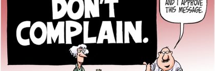 Don't Vote Don't Complain