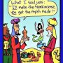 Antarctica Journal Cartoon - Confusion Among The Wise Men