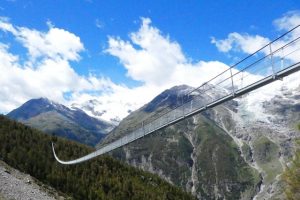 Longest Footbridge In Alps