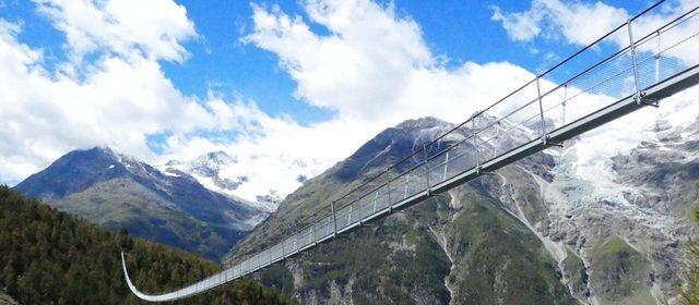Longest Footbridge In Alps