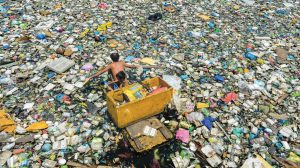 PLASTIC IS TRASHING OUR PLANET AT ALARMING RATES