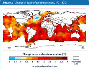 Rising Ocean Temperatures