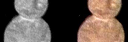 Icy World Past Pluto – Looks Like a Snowman