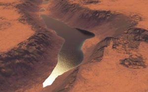 Lake Found on Mars