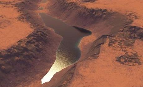 Lake Found on Mars