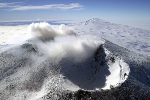 Active Volcano Discovered Under Glacier in Antarctica