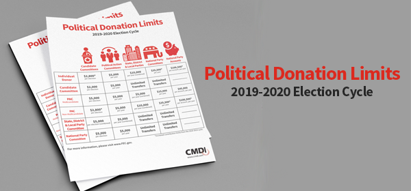 Contribution limits for 2019-2020 federal elections