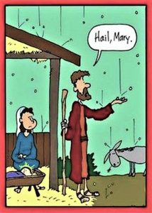 Cartoon - Hail Mary